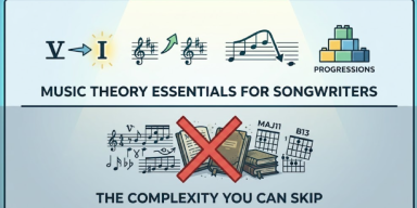 The Music Theory Every Songwriter Actually Needs (And the Stuff You Could Skip)