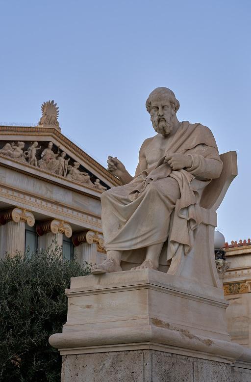 the_statue_of_Plato