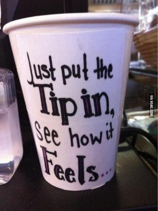 coffee shop tip jar sayings