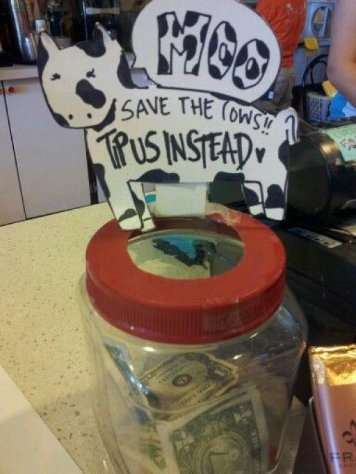 coffee shop tip jar sayings